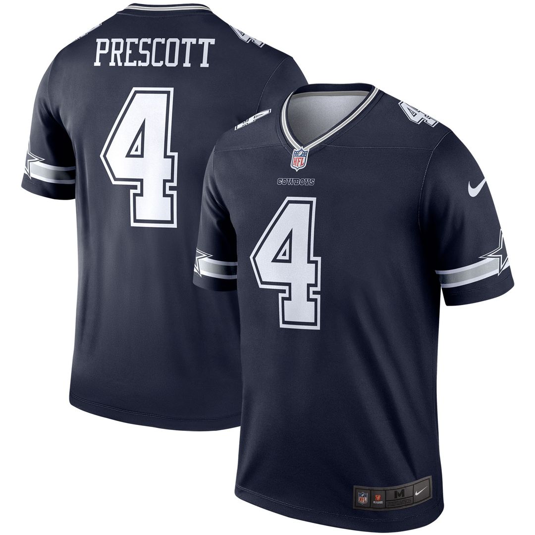 Dak Prescott Dallas Cowboys Nike Legend Player Performance Top - White