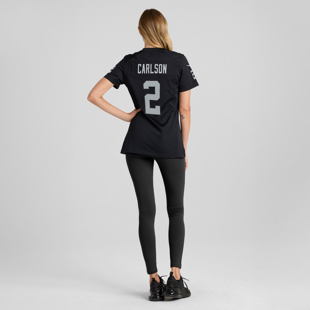 Daniel Carlson Las Vegas Raiders Nike Women's Player Game Jersey - Black