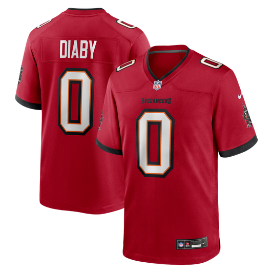 YaYa Diaby Tampa Bay Buccaneers Nike  Game Jersey -  Red