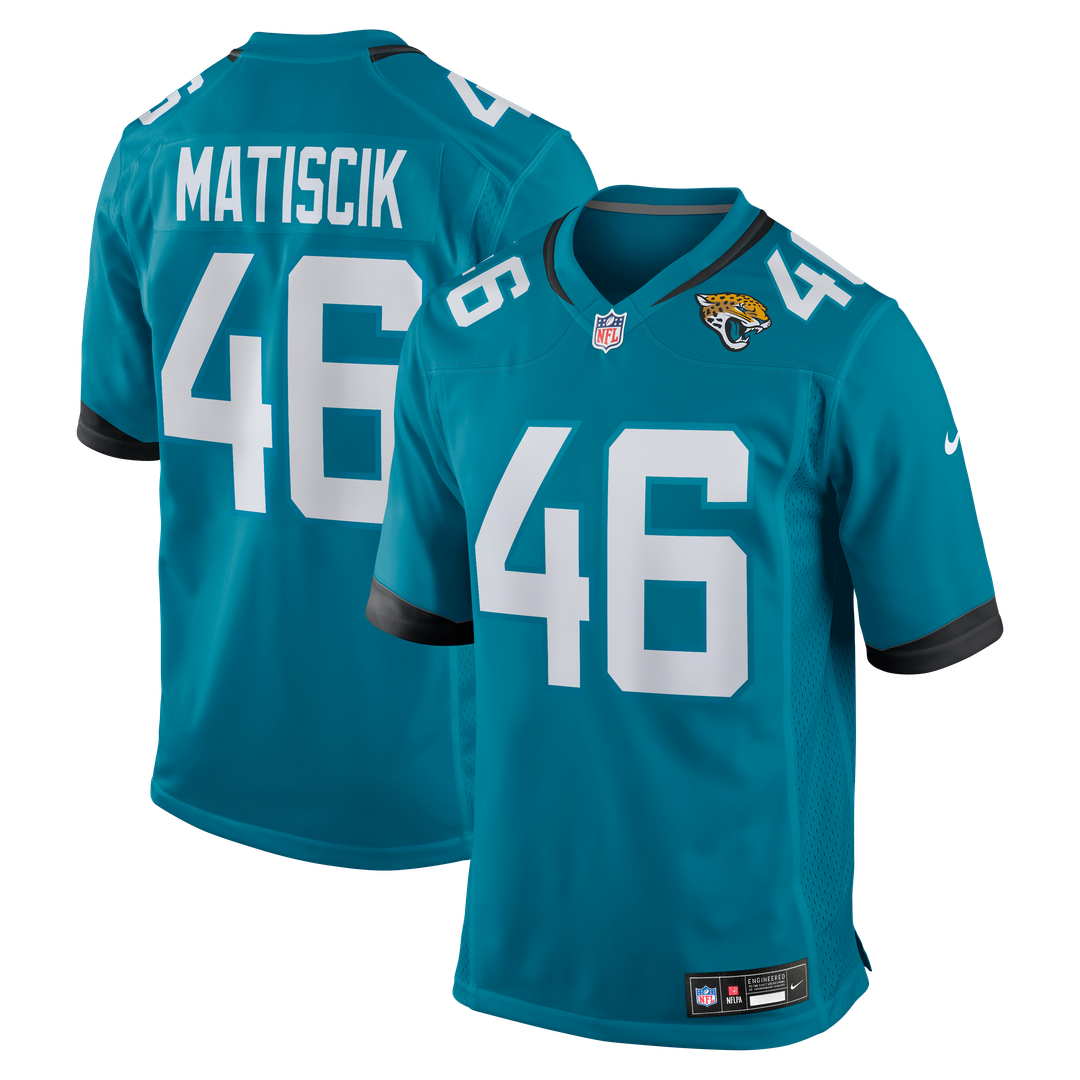 Ross Matiscik Jacksonville Jaguars Nike Alternate Game Jersey - Black