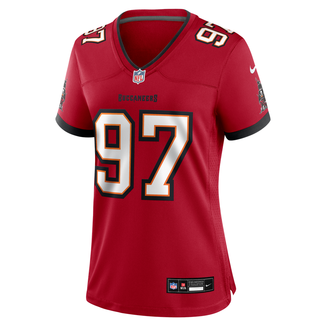 Al-Quadin Muhammad Tampa Bay Buccaneers Nike Women's Team Game Jersey - Red