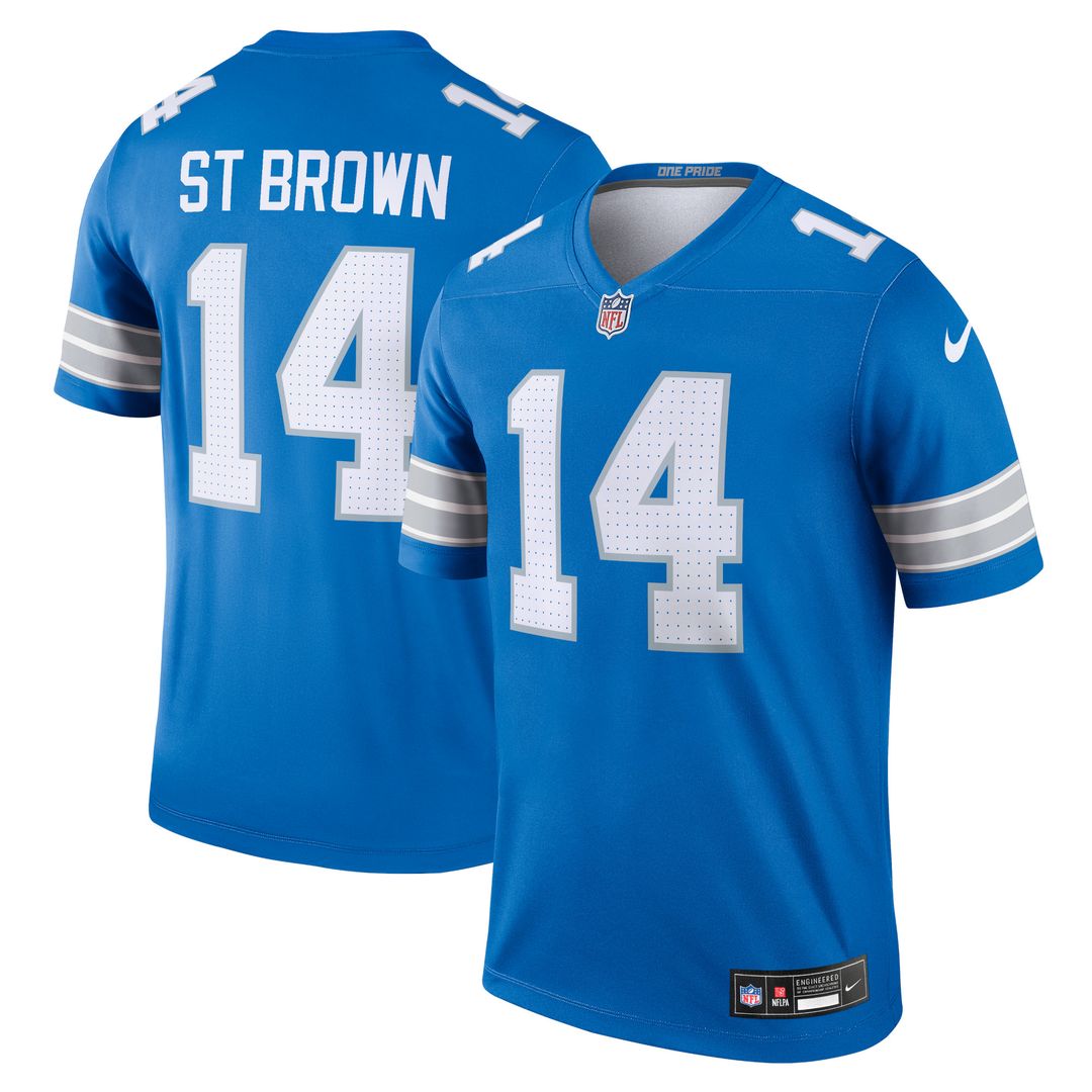 Amon-Ra St. Brown Detroit Lions Nike Legend Player Performance Top - Black