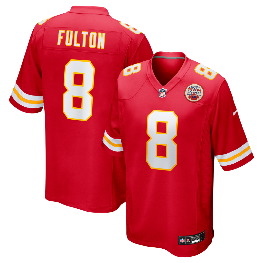 Kristian Fulton Kansas City Chiefs Nike Team Game Jersey -  Red