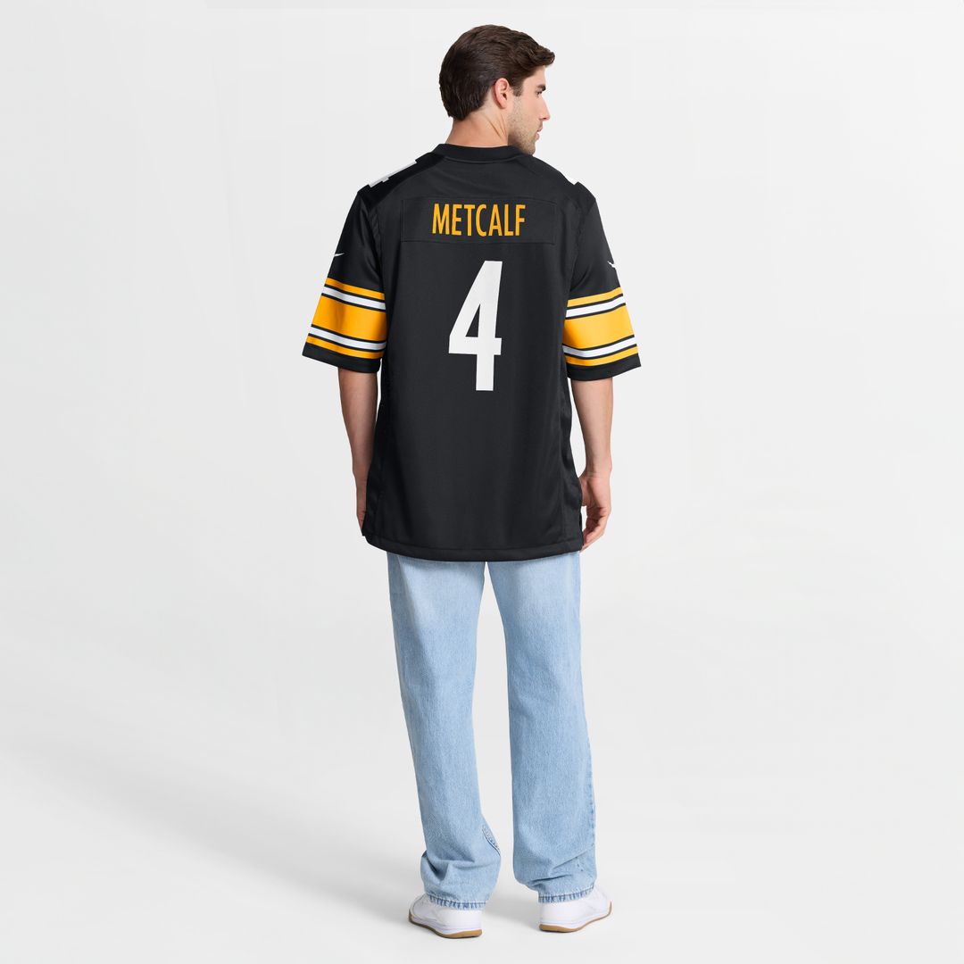 DK Metcalf Pittsburgh Steelers Nike Game Player Jersey - Black