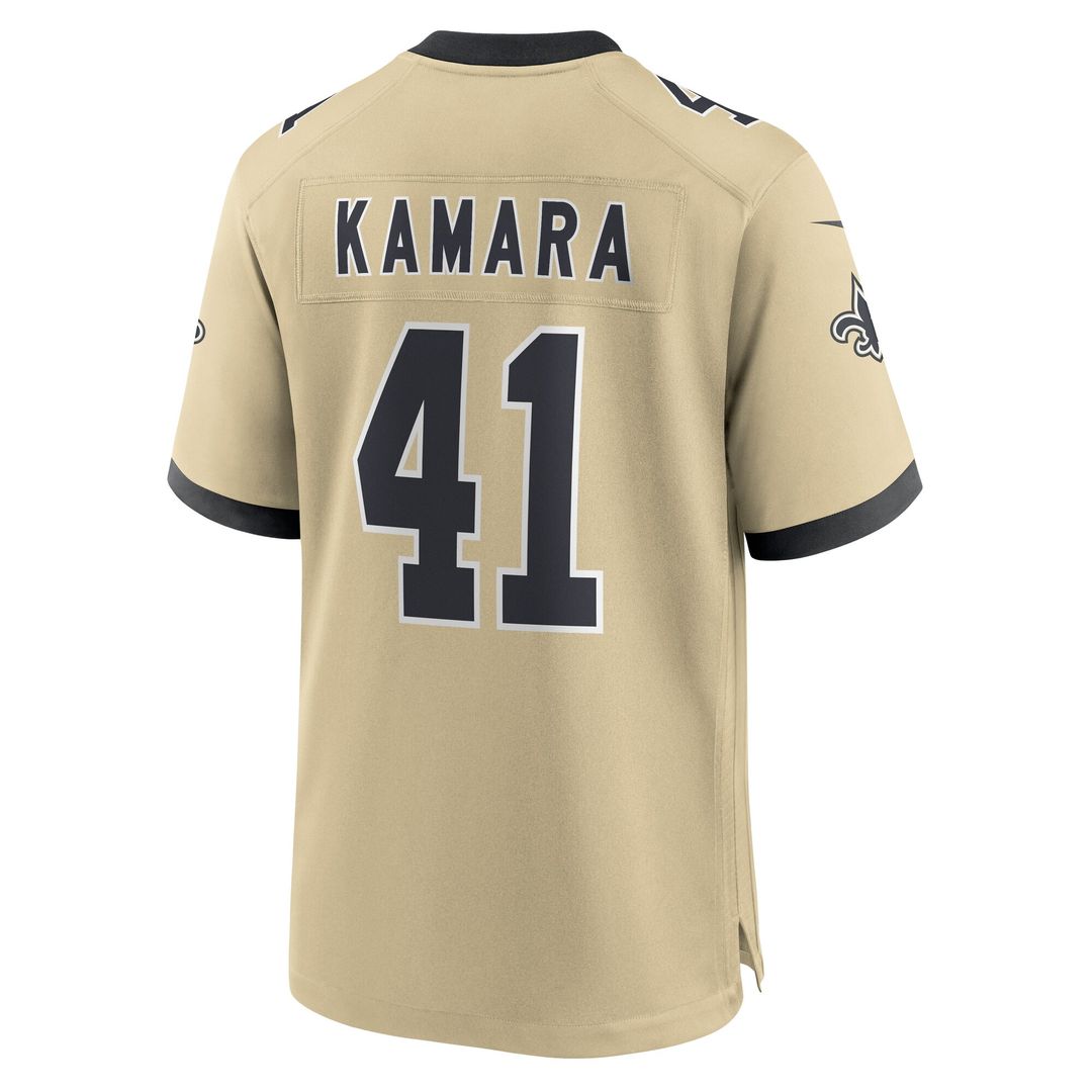 Alvin Kamara New Orleans Saints Nike Game Jersey - Black