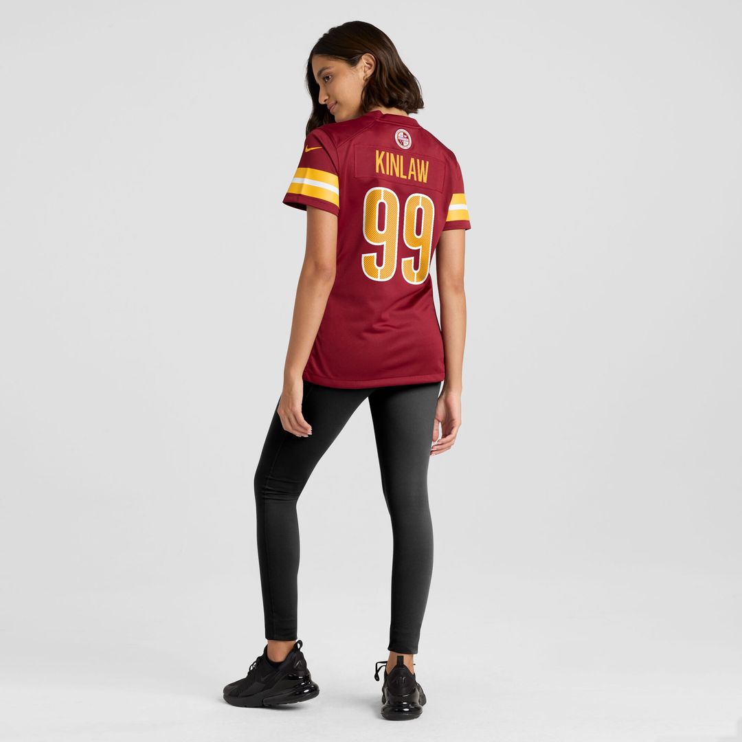 Javon Kinlaw Washington Commanders Nike Women's Team Game Jersey -  Burgundy