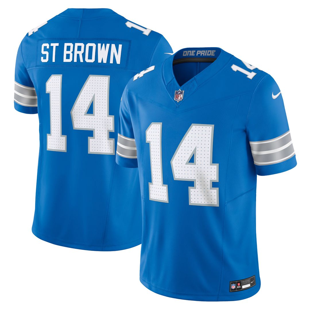 Amon-Ra St. Brown Detroit Lions Nike 2nd Alternate Vapor F.U.S.E. Limited Jersey - Black
