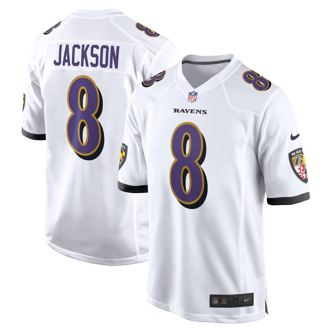 Lamar Jackson Baltimore Ravens Nike Alternate Game Jersey - Purple
