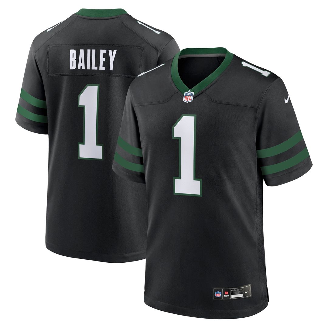 David Bailey New York Jets Nike 2026 NFL Draft First Round Pick No. 2 Team Game Jersey - Legacy Green