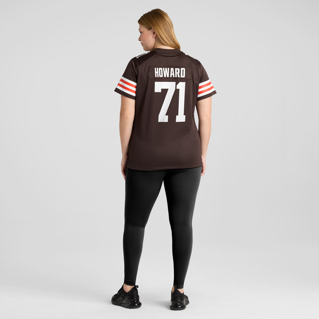 Tytus Howard Cleveland Browns Nike Women's Team Game Jersey -  Brown