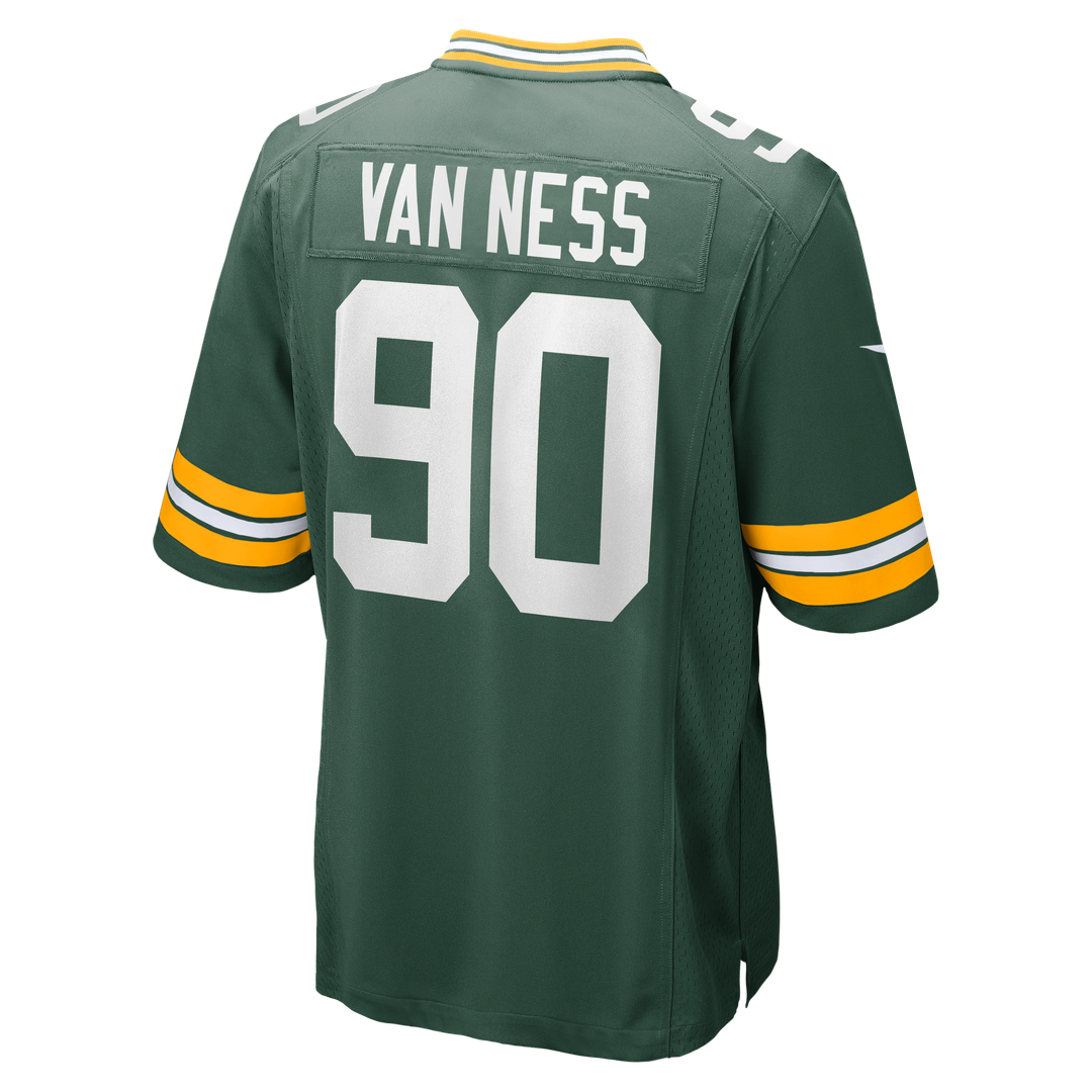 Lukas Van Ness Green Bay Packers Nike  Game Jersey - Green