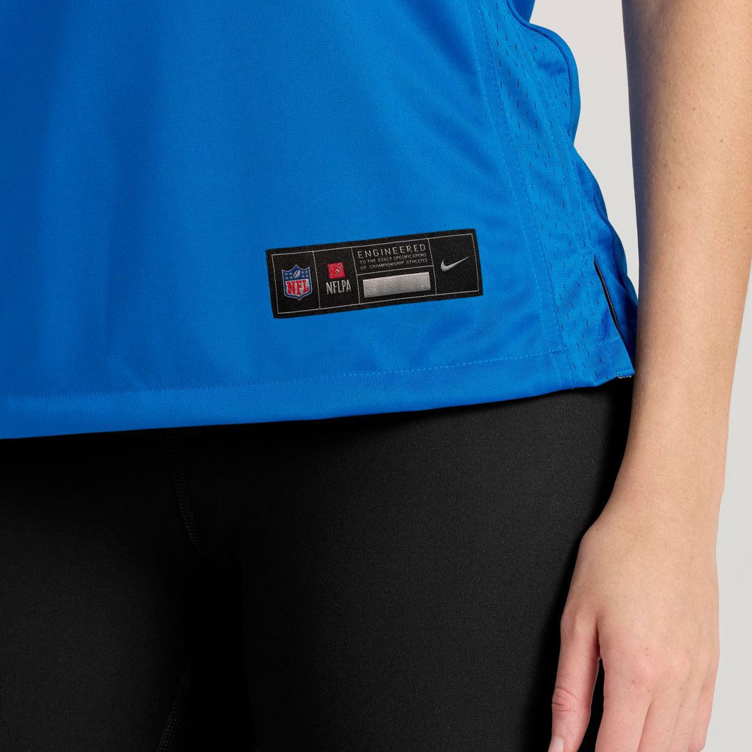 Penei Sewell Detroit Lions Nike Women's 2nd Alternate Game Jersey - Black