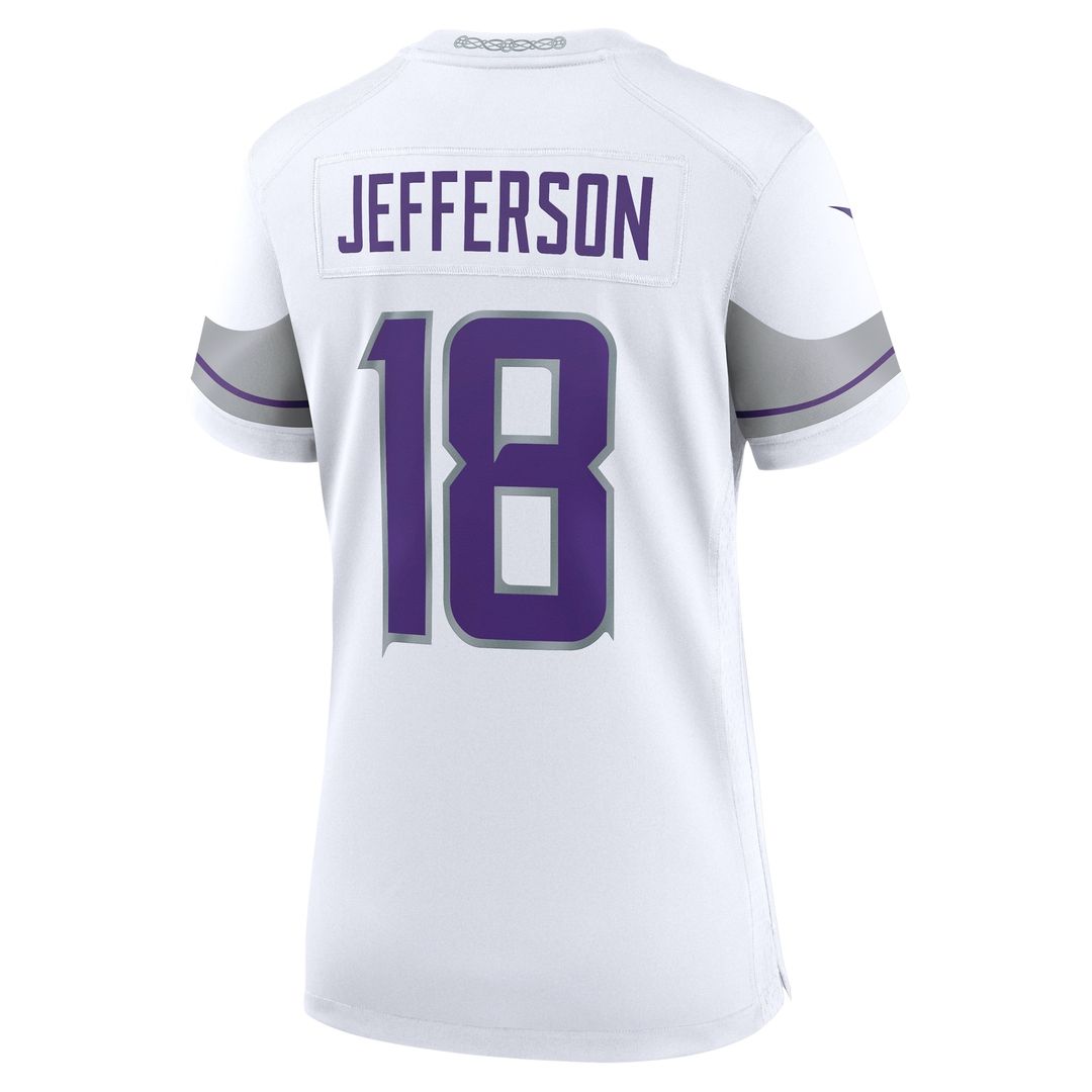 Justin Jefferson Minnesota Vikings Nike Women's Player Jersey - Purple
