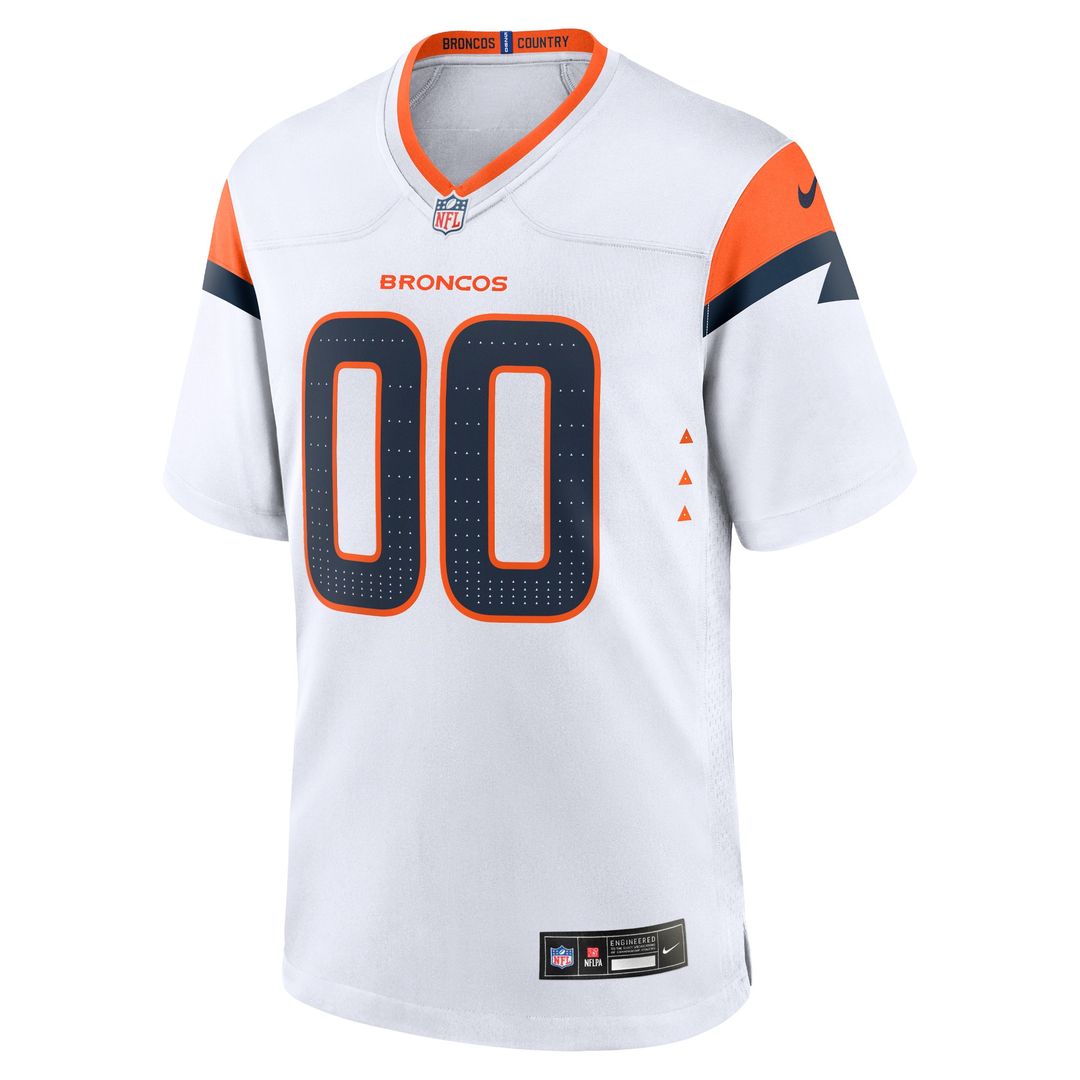Denver Broncos Nike Team Custom Game Jersey - Orange