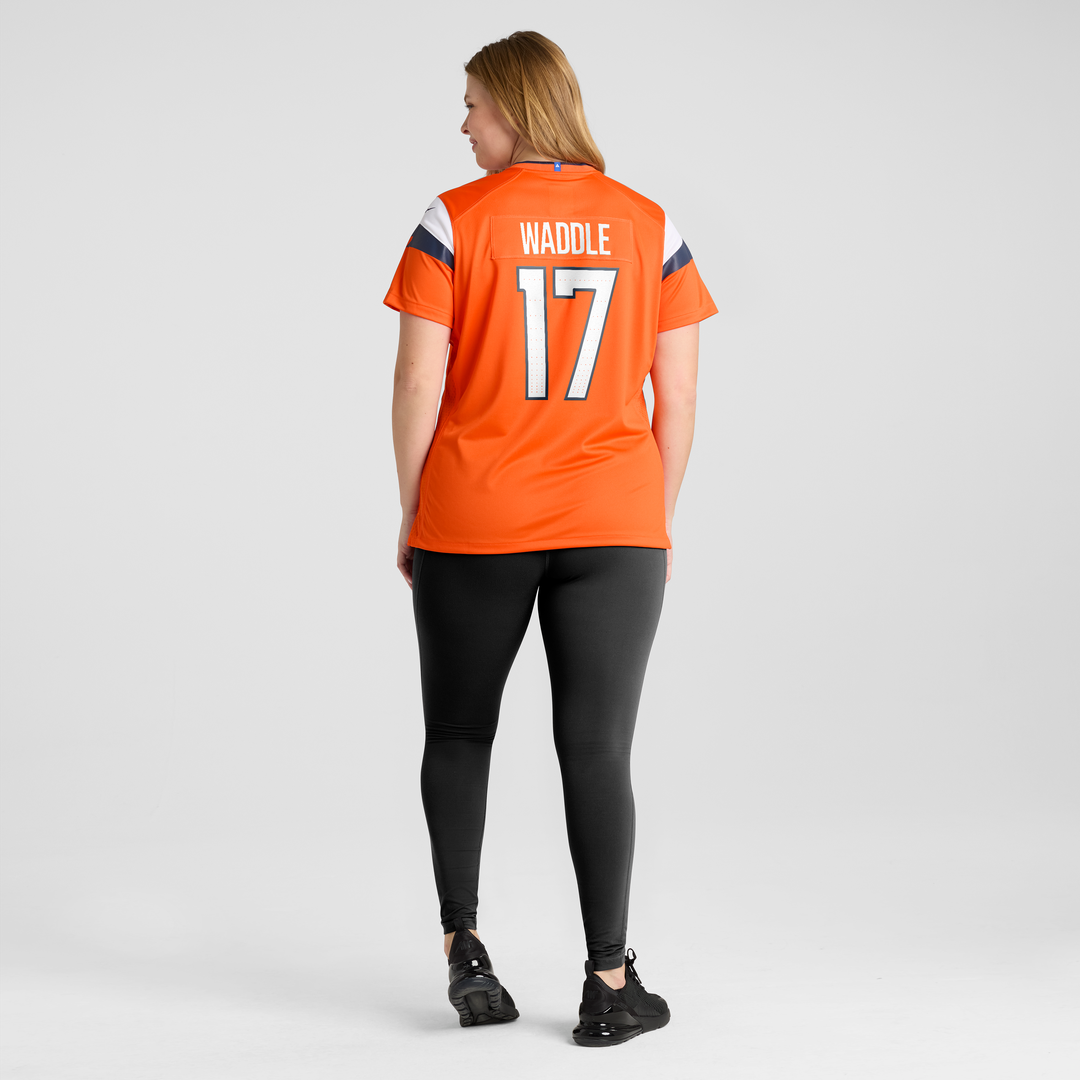 Jaylen Waddle Denver Broncos Nike Women's Game Jersey - Orange