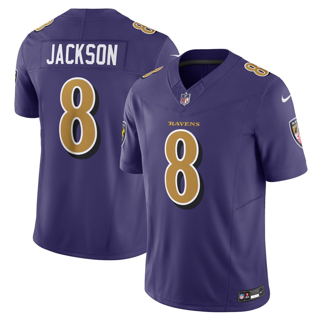 Lamar Jackson Baltimore Ravens Vapor F.U.S.E. Limited Jersey - Purple