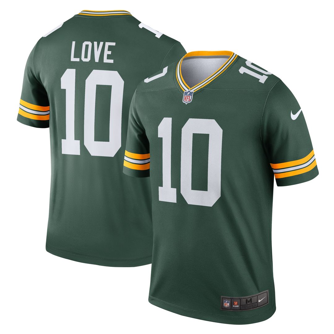 Jordan Love Green Bay Packers Nike The 1923 Classic Legend Player Dri-FIT Top - Navy