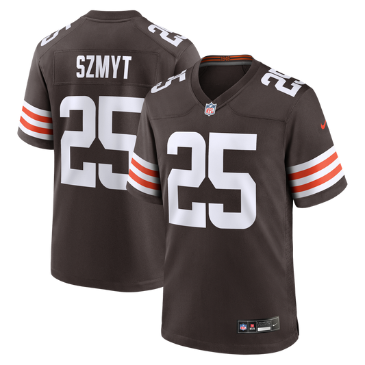 Andre Szmyt Cleveland Browns Nike Team Game Jersey -  Brown