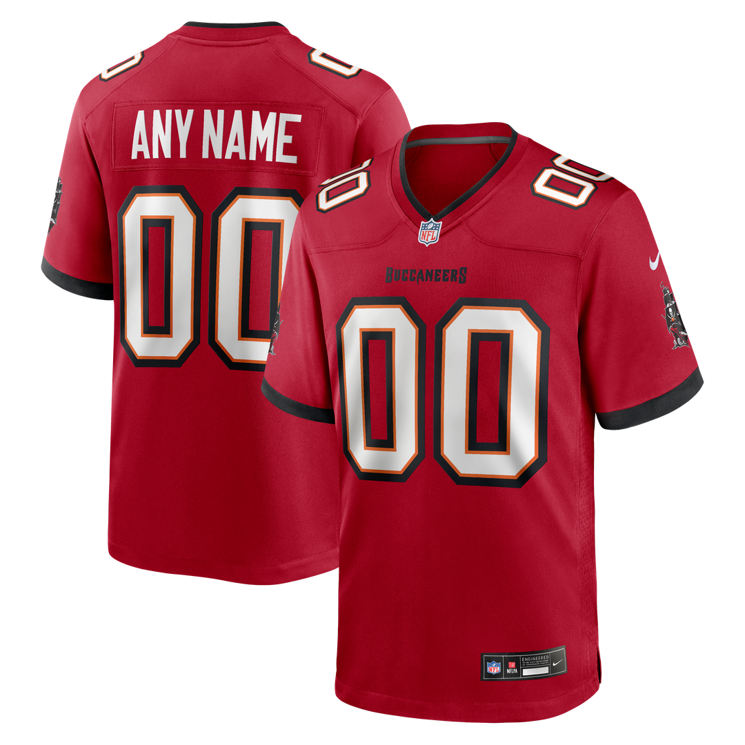Tampa Bay Buccaneers Nike Alternate Custom Game Jersey - Pewter