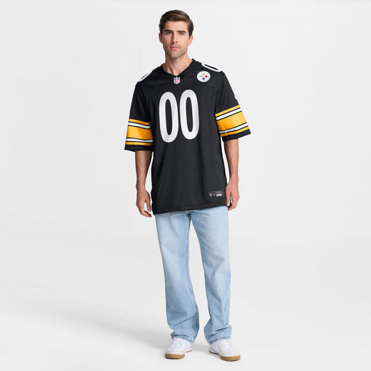 Pittsburgh Steelers Nike Custom Game Jersey - Black