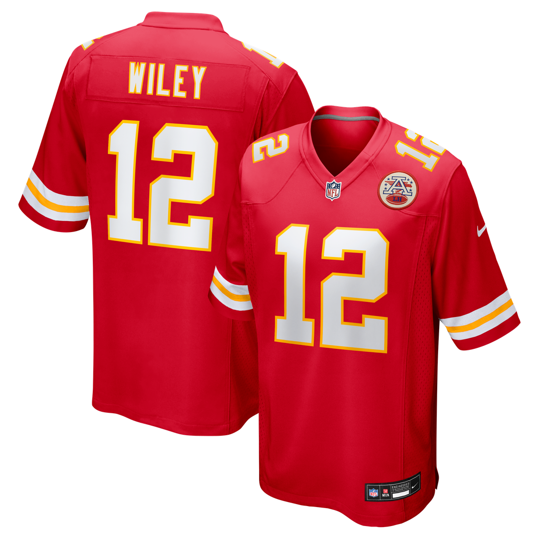 Jared Wiley Kansas City Chiefs Nike  Game Jersey -  Red