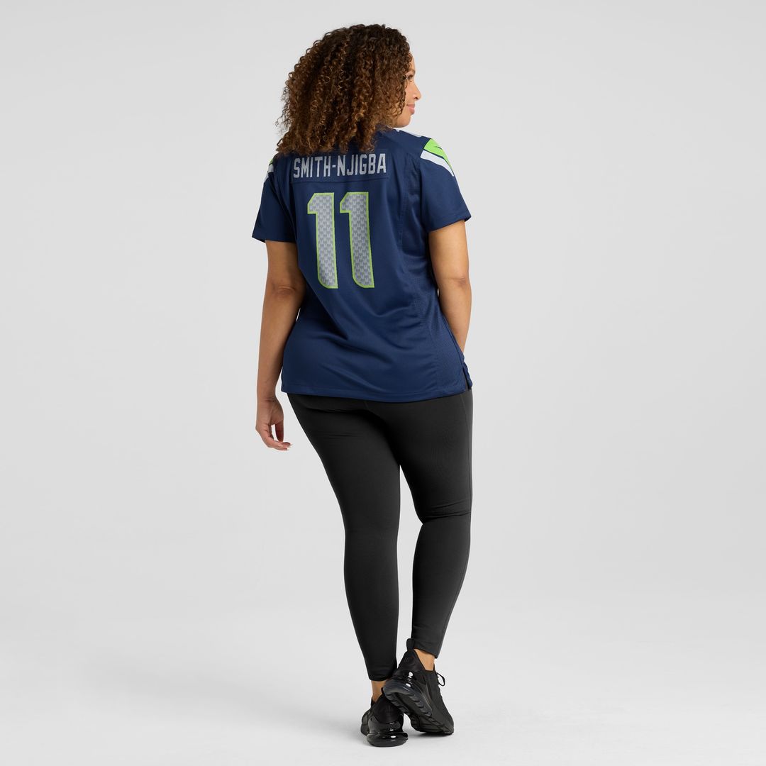 Jaxon Smith-Njigba Seattle Seahawks Nike Women's Throwback Player Game Jersey - Royal