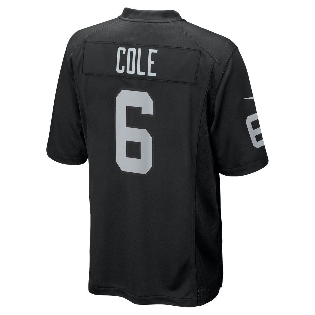 AJ Cole Las Vegas Raiders Nike Game Jersey - Black