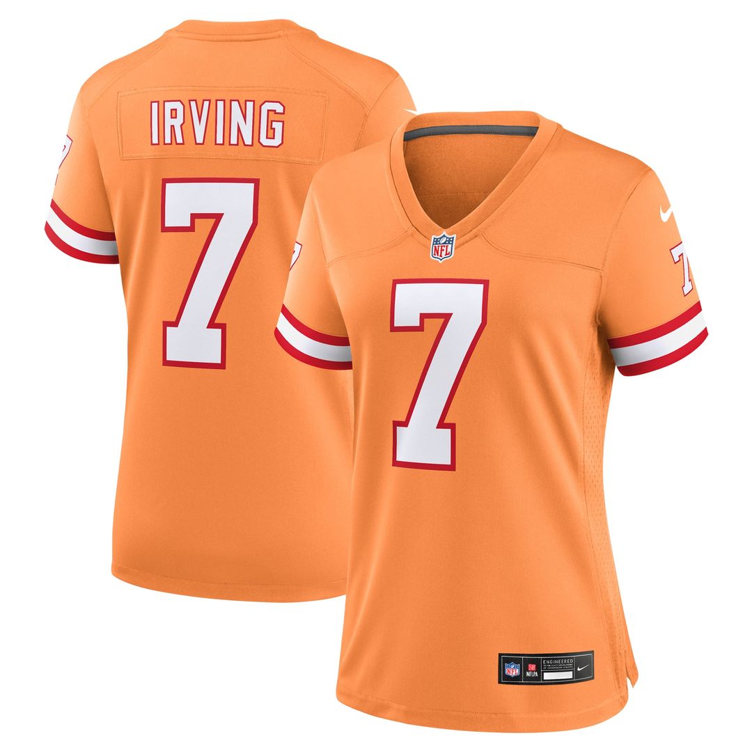 Bucky Irving Tampa Bay Buccaneers Nike Women's Alternate Game Jersey -  Pewter