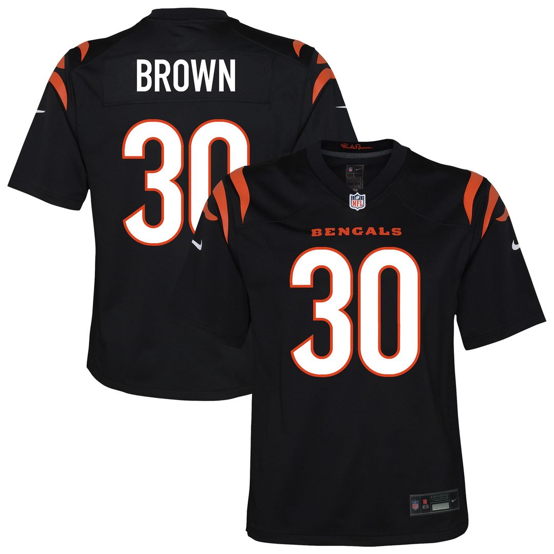 Chase Brown Cincinnati Bengals Nike Youth Youth - Orange