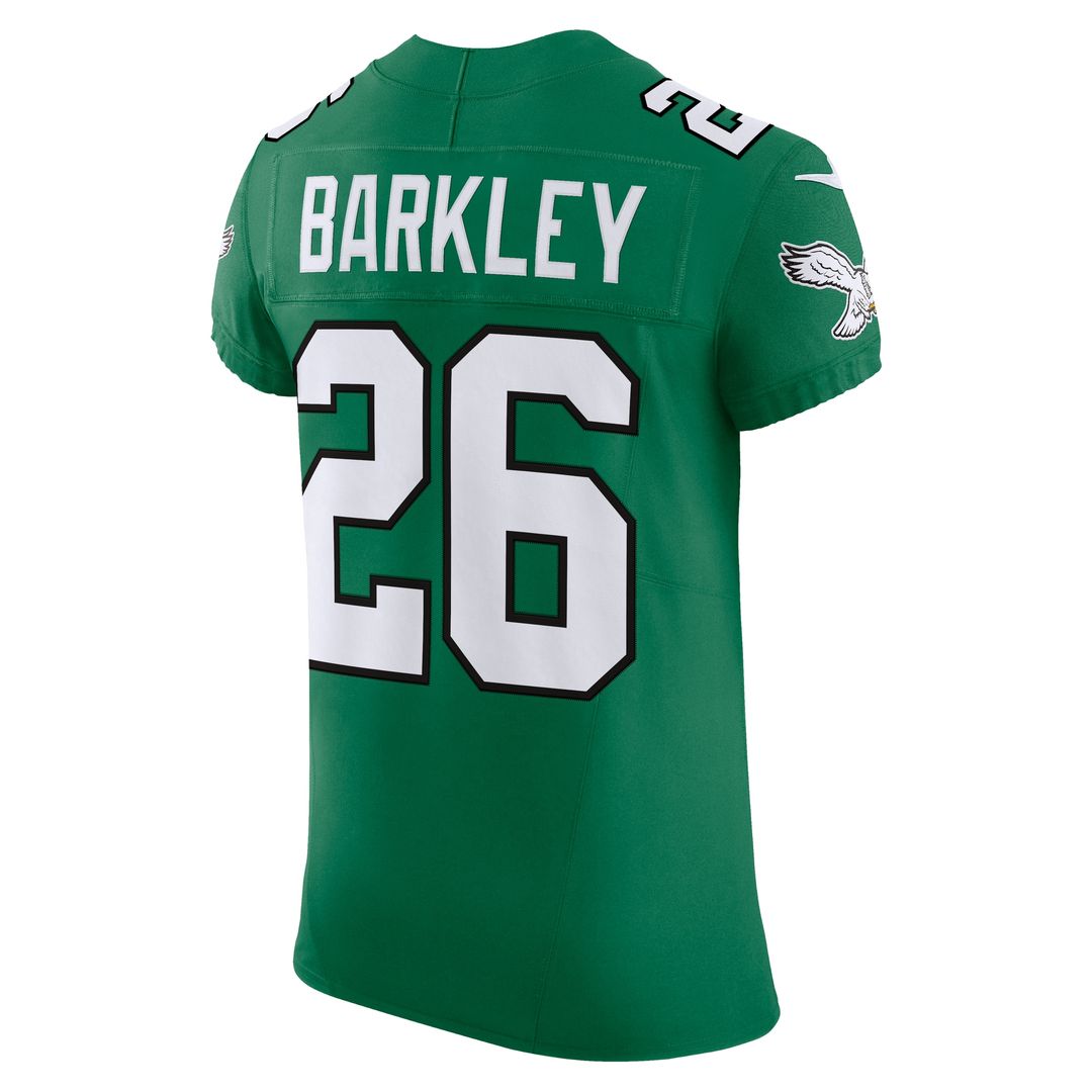 Saquon Barkley Philadelphia Eagles Nike Alternate  Vapor F.U.S.E. Elite Jersey - Black