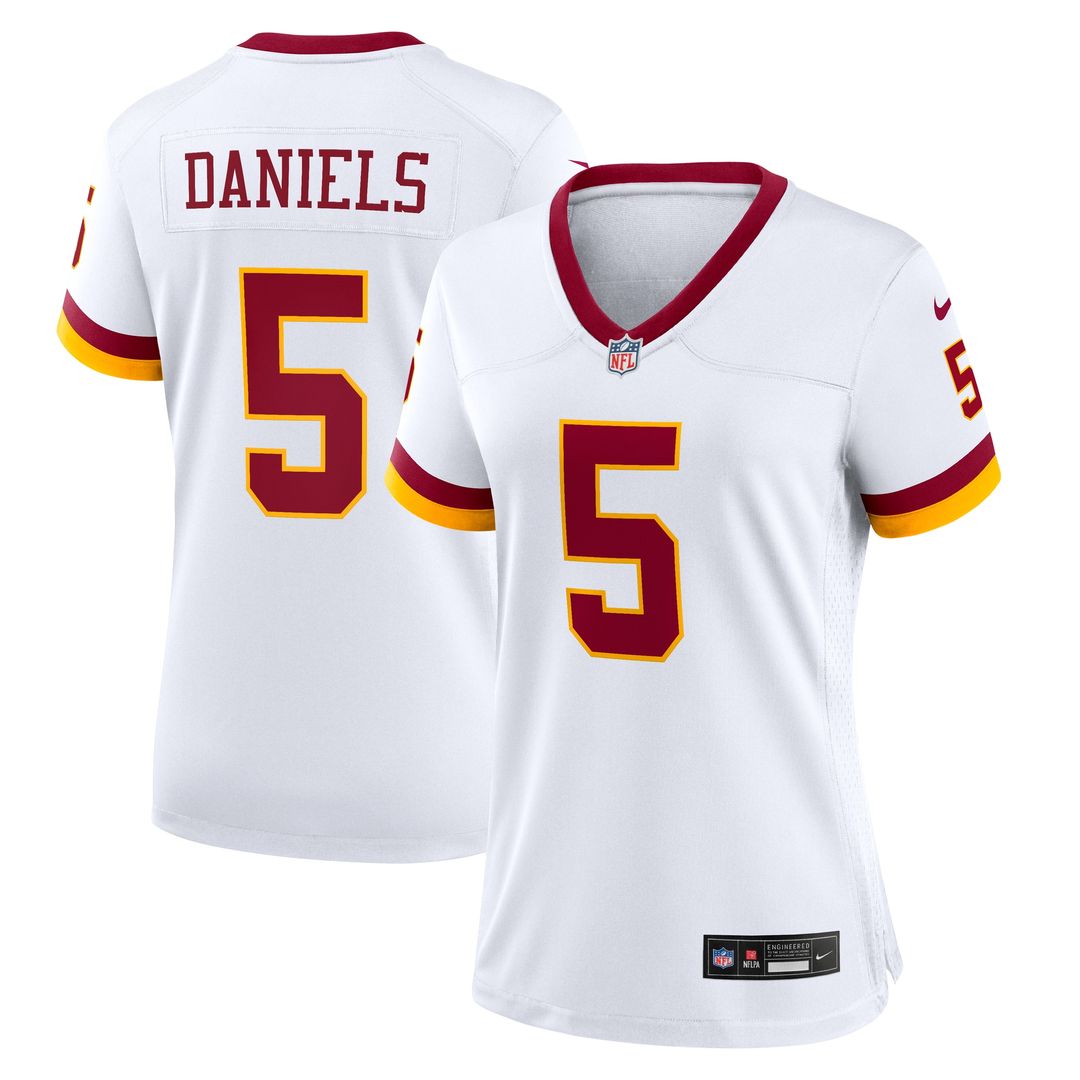 Jayden Daniels Washington Commanders Nike Women's Game Jersey - Burgundy