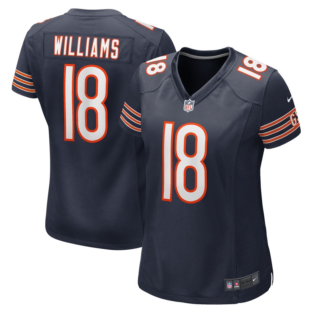 Caleb Williams Chicago Bears Nike Women's Alternate  Game Jersey - Orange