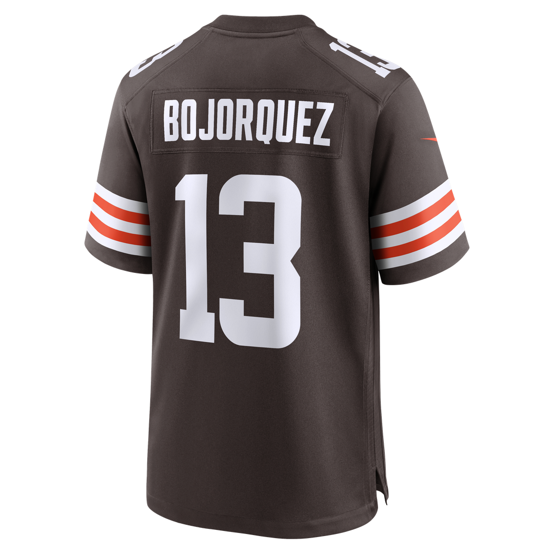 Corey Bojorquez Cleveland Browns Nike Game Jersey - Brown