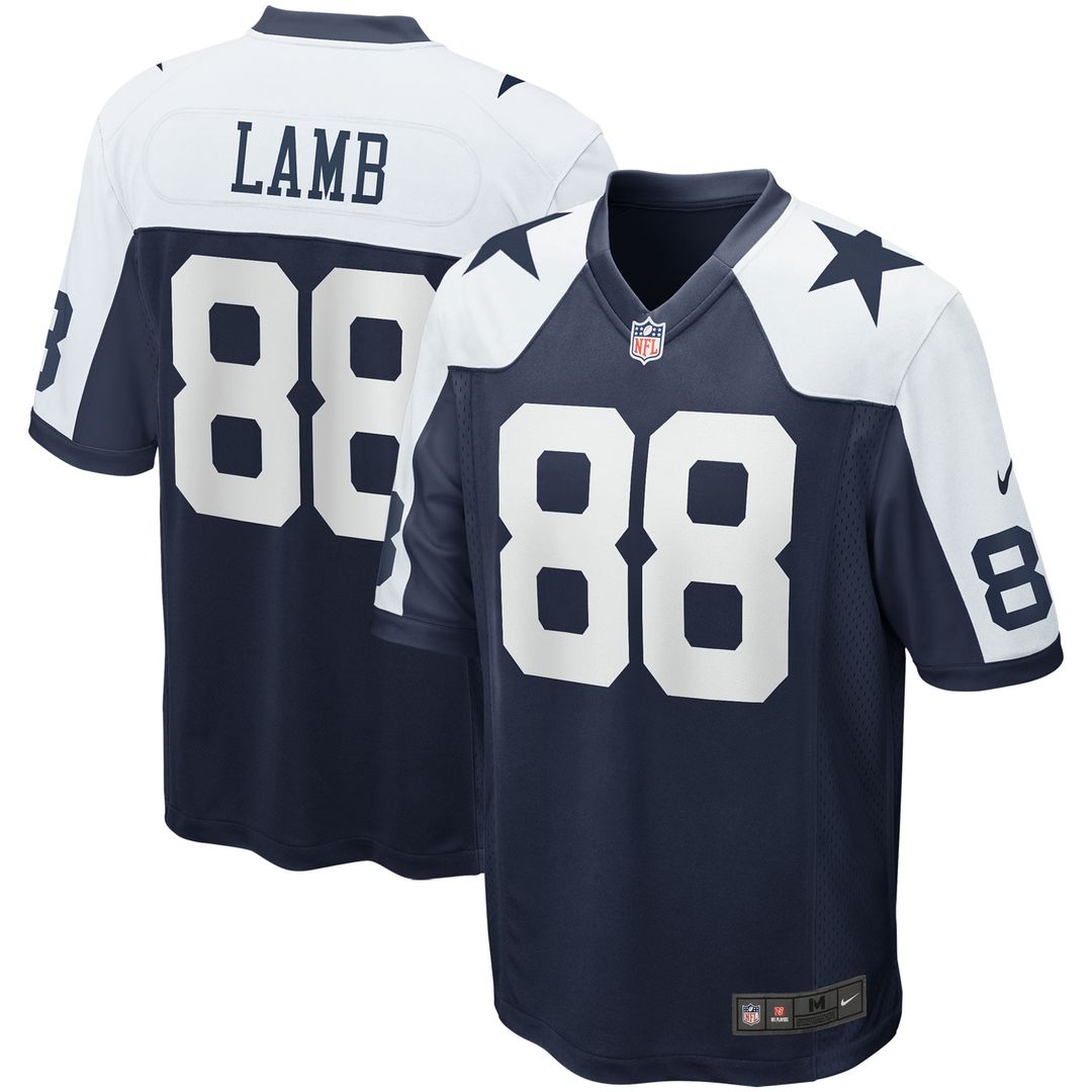 CeeDee Lamb Dallas Cowboys Nike Alternate Game Team Jersey - White