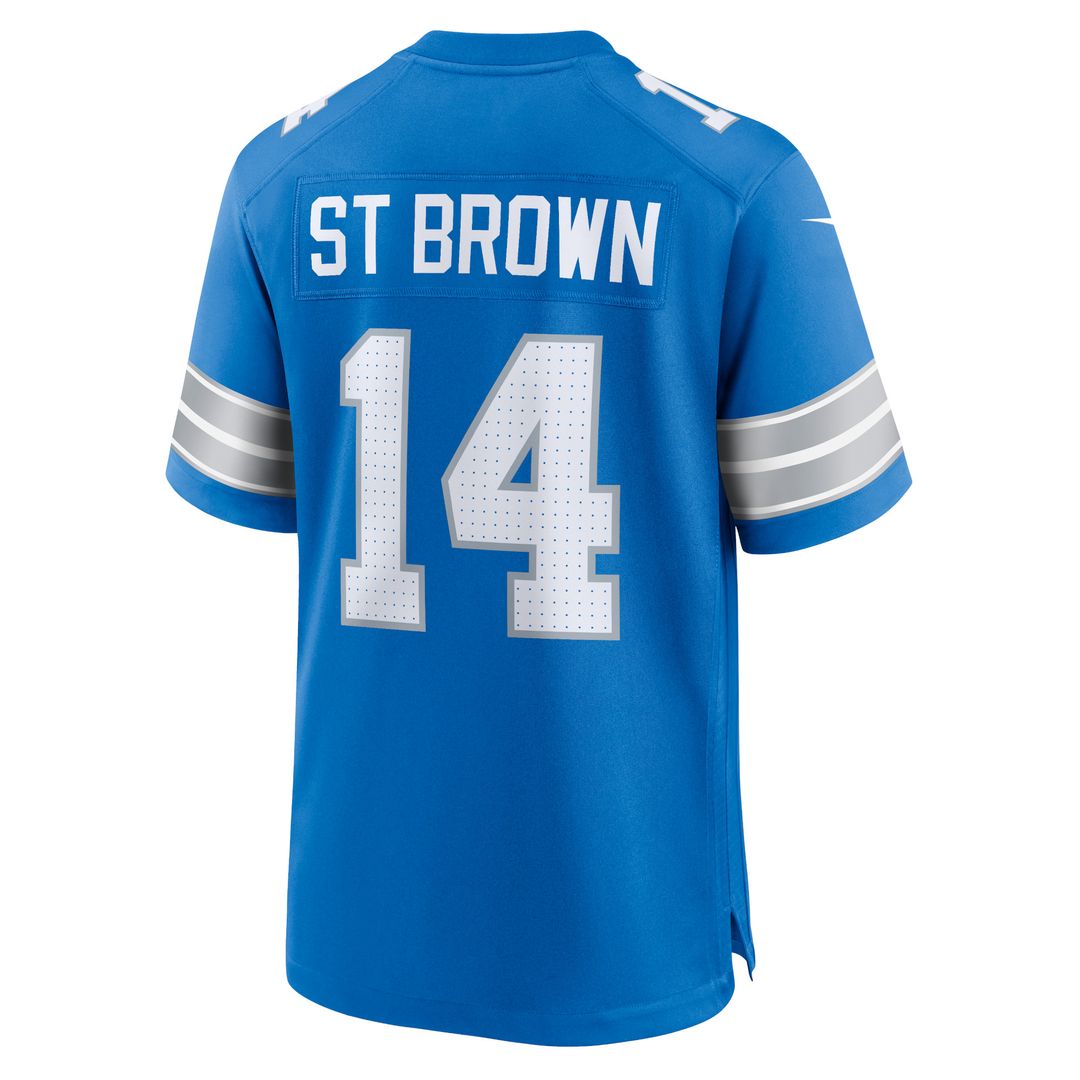 Amon-Ra St. Brown Detroit Lions Nike 2nd Alternate Game Jersey - Black