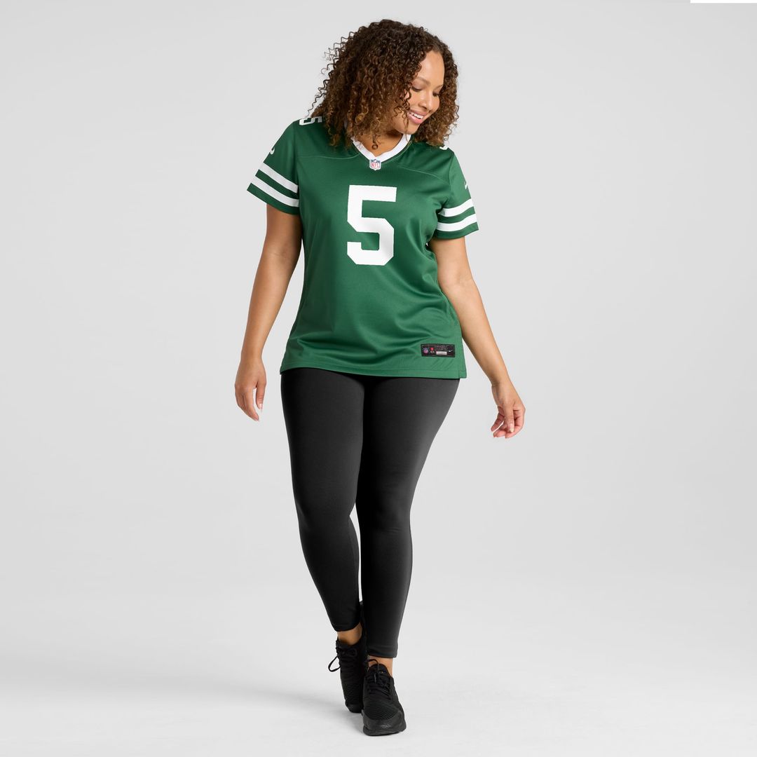 Garrett Wilson New York Jets Women's Game Jersey - Legacy White