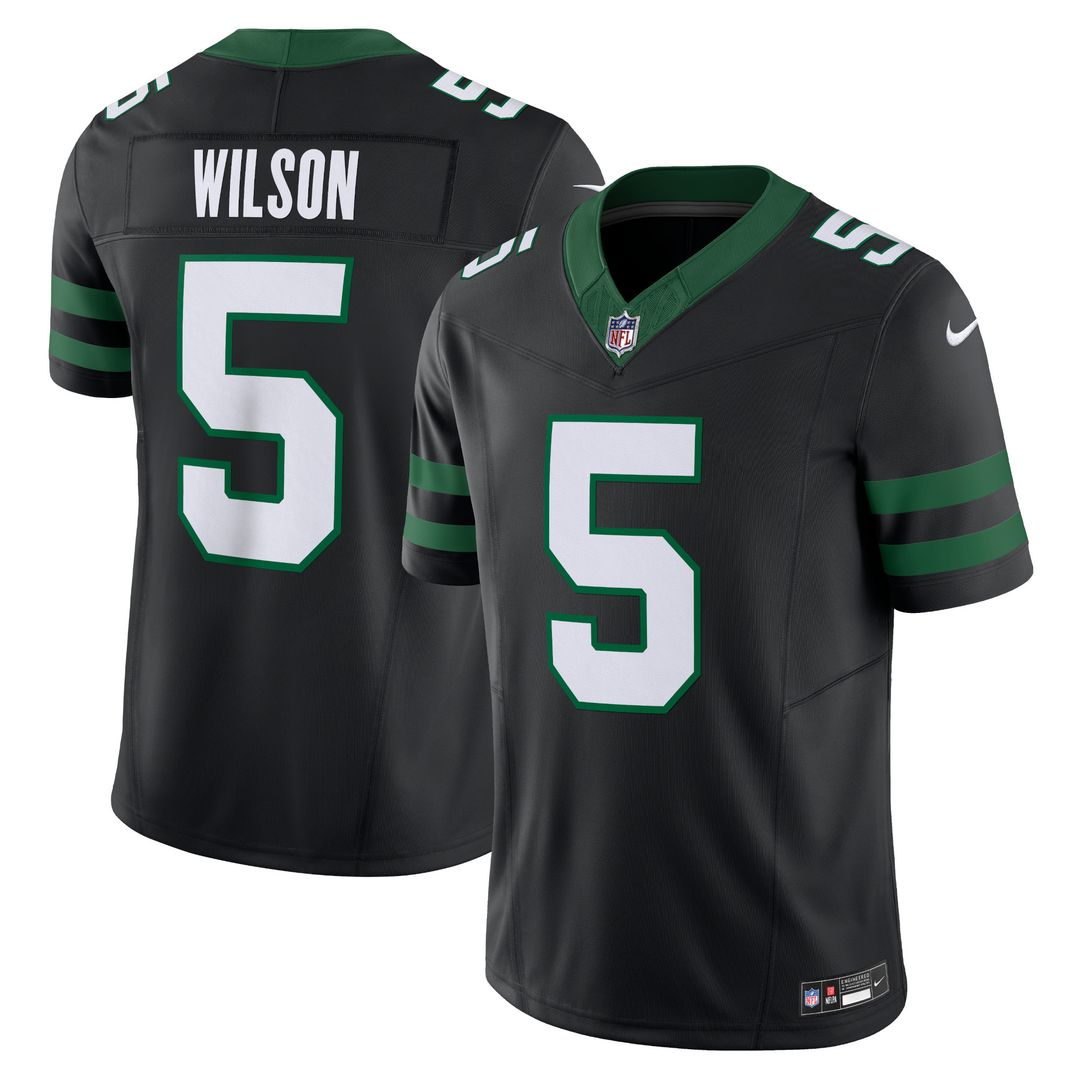 Garrett Wilson New York Jets Nike Vapor F.U.S.E. Limited Jersey  - Legacy White