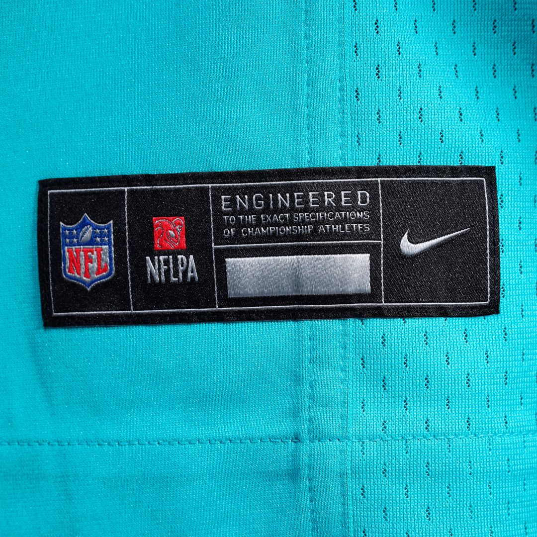 Jacob Rodriguez Miami Dolphins Nike Game Jersey - Aqua