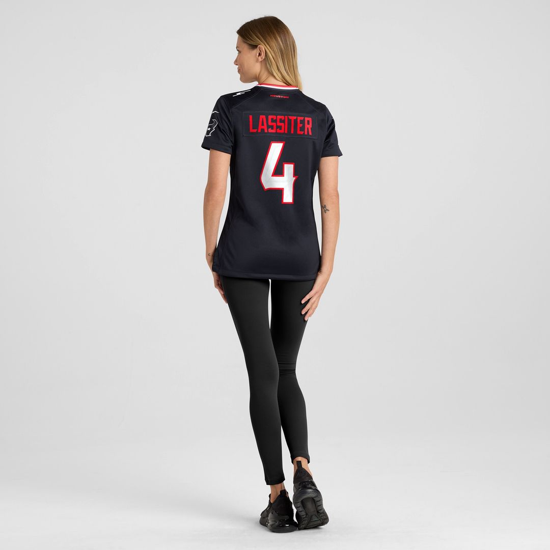 Kamari Lassiter Houston Texans Nike Women's Team Game Jersey -  Navy