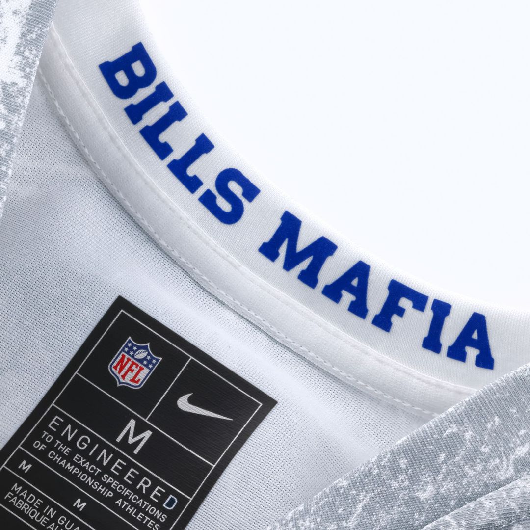 Buffalo Bills Nike Women's 2025 Rivalries Collection Custom Game Jersey - White