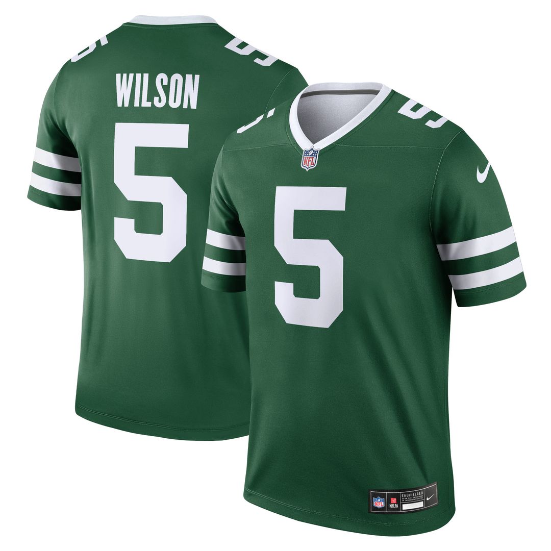 Garrett Wilson New York Jets Nike Legend Player Performance Top - Green