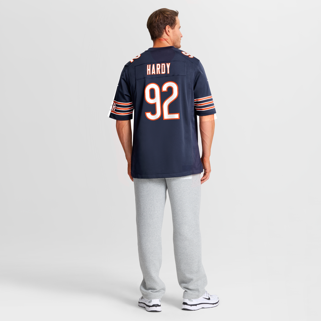 Daniel Hardy Chicago Bears Nike Team Game Jersey -  Navy