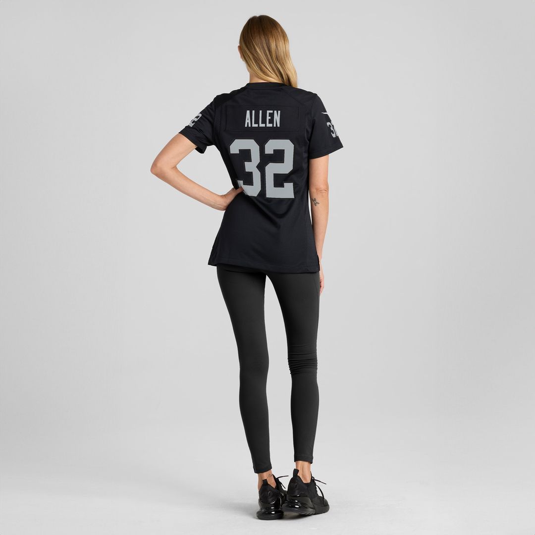 Marcus Allen Las Vegas Raiders Nike Women's Game Retired Player Jersey - Black