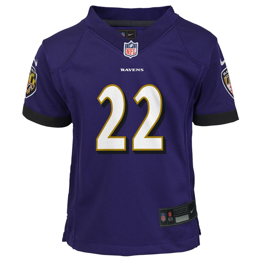 Derrick Henry Baltimore Ravens Nike Infant Team  Player Game Jersey - Purple