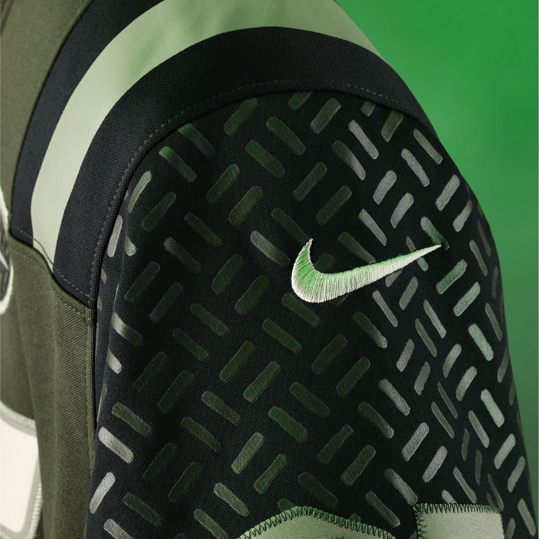Garrett Wilson New York Jets Nike 2025 Rivalries Collection Stitched Limited Jersey - Gotham Green
