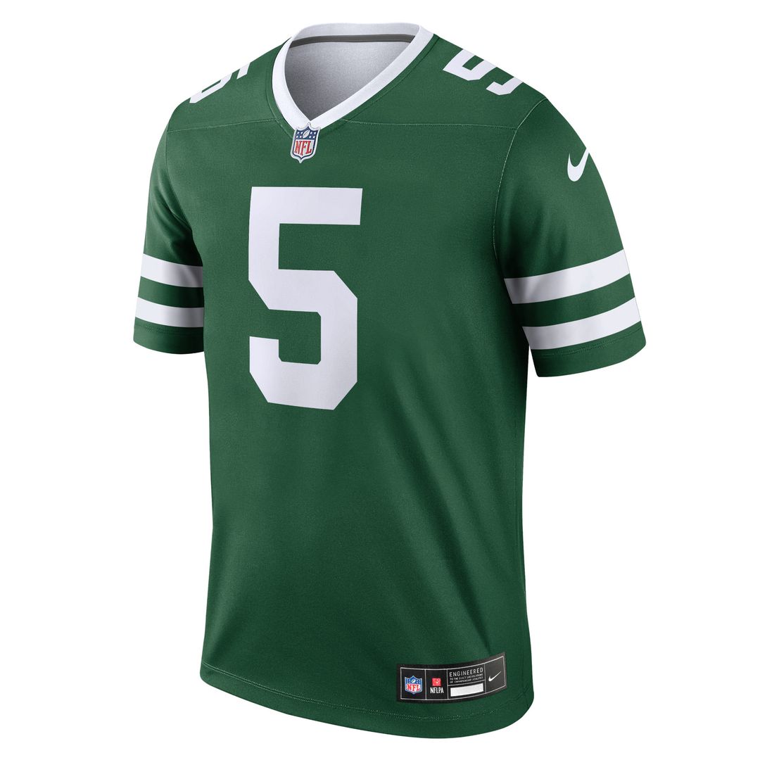 Garrett Wilson New York Jets Nike Legend Player Performance Top - White