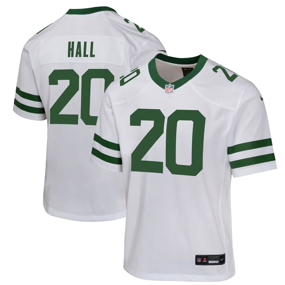 Breece Hall New York Jets Nike Youth Game Jersey - Black