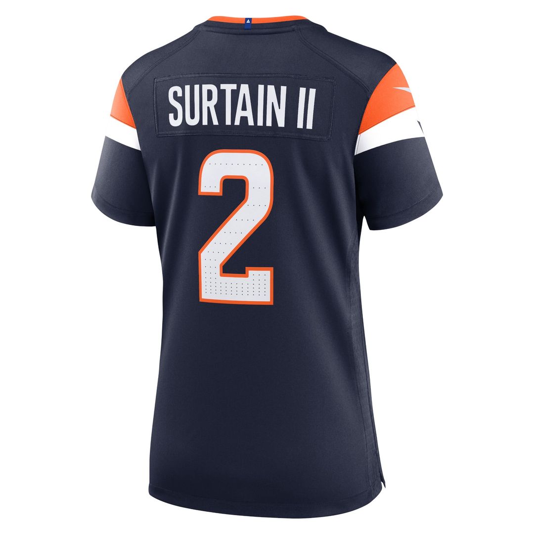 Patrick Surtain II Denver Broncos Women's Game Jersey - White