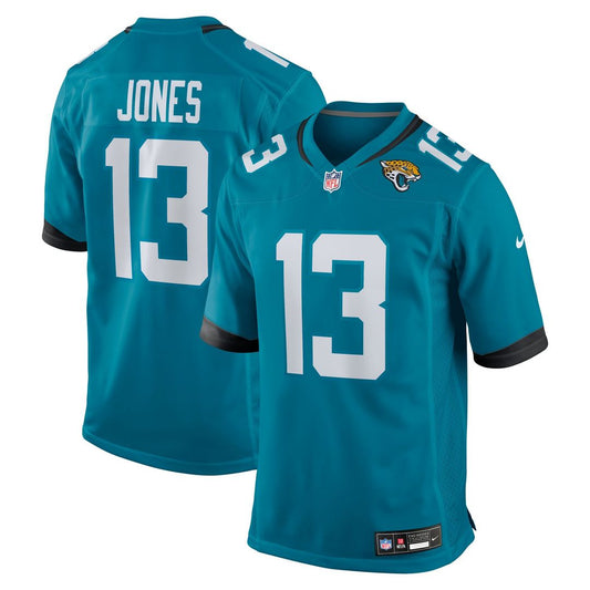Tim Jones Jacksonville Jaguars Team Game Jersey - Teal