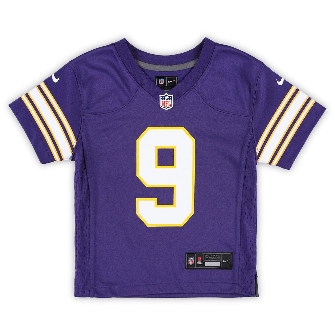 J.J. McCarthy Minnesota Vikings Nike Infant Alternate  Player Game Jersey - Purple